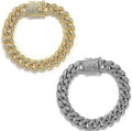 2 Pcs Diamond Cuban Link Kitten Walking Collar by Unknown