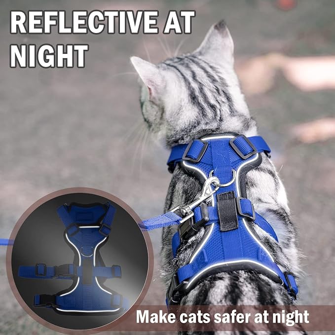 PUPTECK Cat Harness and Leash Set Escape Proof - Image 5