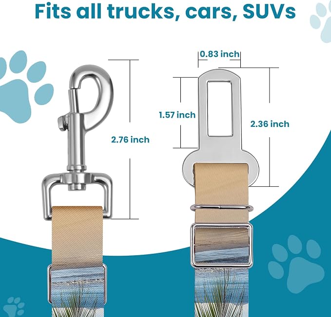 Adjustable pet cat and Dog car seat Belt，SUV, and The Lanyard is Flexible and - Image 5