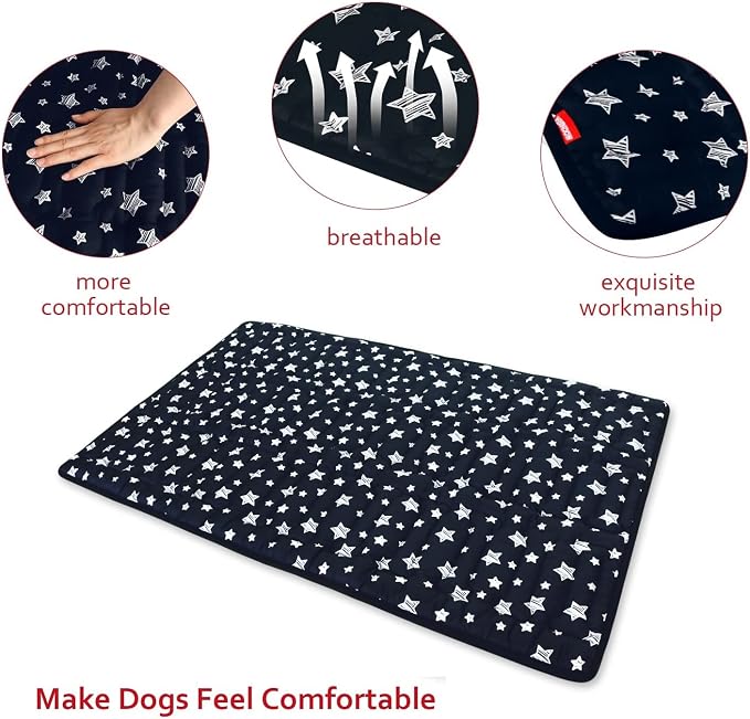 Dog Crate Mat, Soft Dog Bed Mat - Image 2