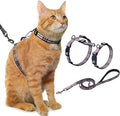 Hikiko Cat Harness and Leash Set Escape Proof Adjustable Walking Travel Soft by Hikiko