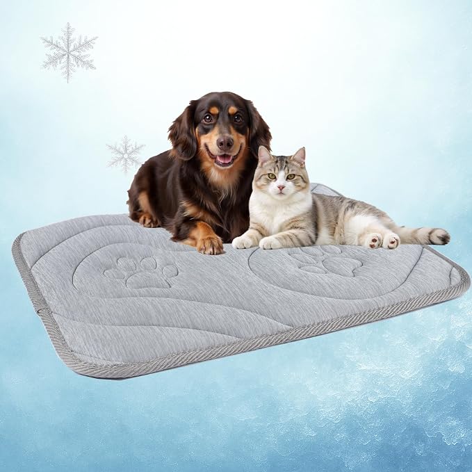 Dog Cooling Mat, Thick 3D Orthopedic Summer Pad by Unknown