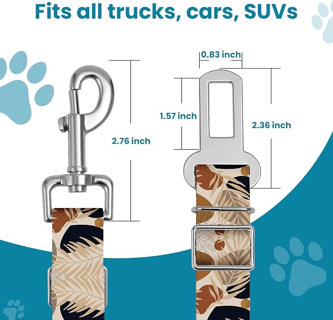 Adjustable pet cat and Dog car seat Belt，The Lanyard is Flexible and Adjustable - Image 5