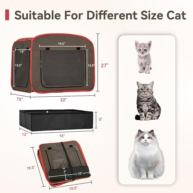 Petsfit Portable Cat Crate - Image 4