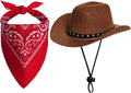 choyaxo Halloween Costumes for Dogs Cat Pet Cowboy Costume Cowboy Hat by choyaxo