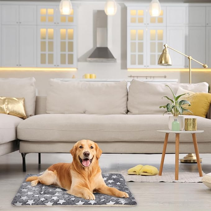 Dog Bed mat Pet mat Dog Box mat Machine Washable Grey - Image 7