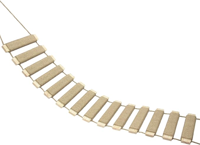 40in Cat Ladder & Bridge, Outdoor Cat Tree by AGRICUE