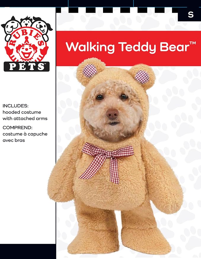 Rubies Walking Teddy Bear Pet Costume - Image 2