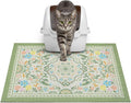 Glittme Cat Litter Mat with Non-Slip Bottom Litter Box Mat 24"X15" Litter by Glittme