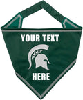 NCAA Michigan State Spartans Personalized Tie Bandana by PETSFIRST