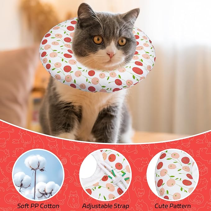 Cat Cone Collar Soft, Adjustable Cat Recovery Collar - Image 3