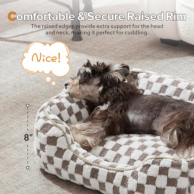JOEJOY Dog Bed for Medium Small Dogs - Image 2