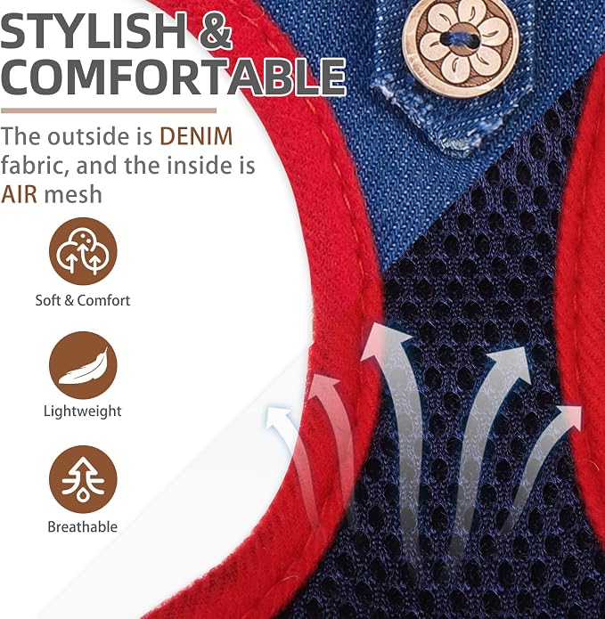 PUPTECK Dog Harness and Leash Set - Image 3