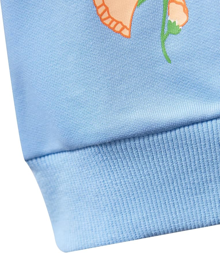 RETSUGO Toddler Baby Girls Sweatshirts Casual Pullover Crewneck Winter Long - Image 6