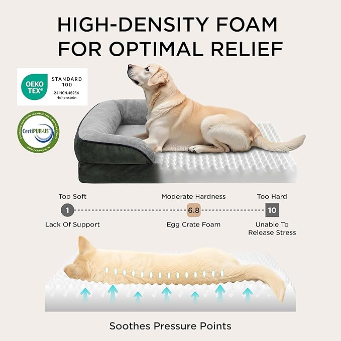 Bedsure Orthopedic Dog Beds Large Sized Dog - Image 3
