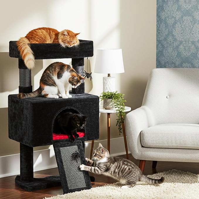 BEWISHOME Cat Tree Tower for Indoor Gothic Cat Trees - Image 3