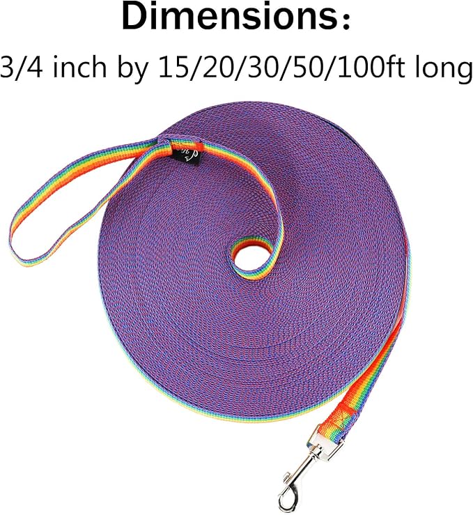 Hi Kiss Dog/Puppy Obedience Recall Training Agility Lead - 15ft 20ft 30ft 50ft - Image 5