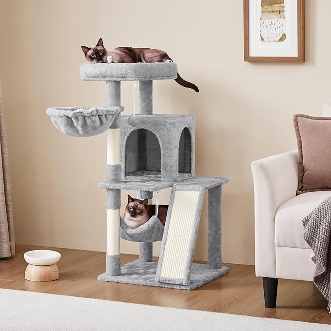 Yaheetech Cat Tree Tower, 40-Inch Condo - Image 3