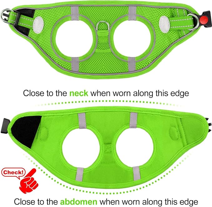 Joytale Small Dog Harness, Breathable Mesh Step-in Vest, Reflective Soft Padded - Image 6