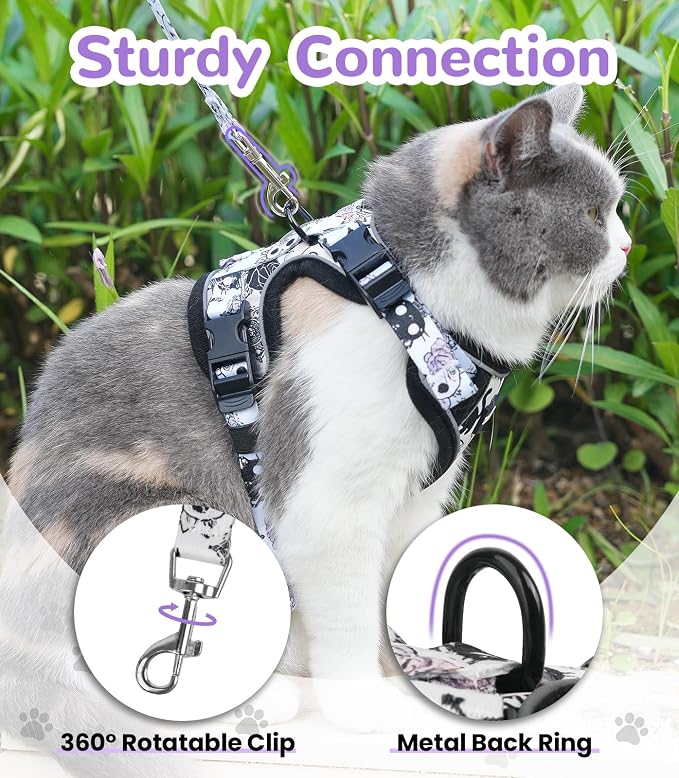 Halypet Cat Harness and Leash Set - Image 4