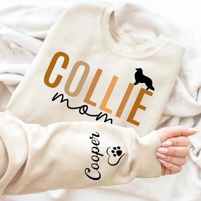 Personalized Dog Sweatshirt for Pet Lovers, Custom Name Crewneck, Cozy Gift for - Image 4