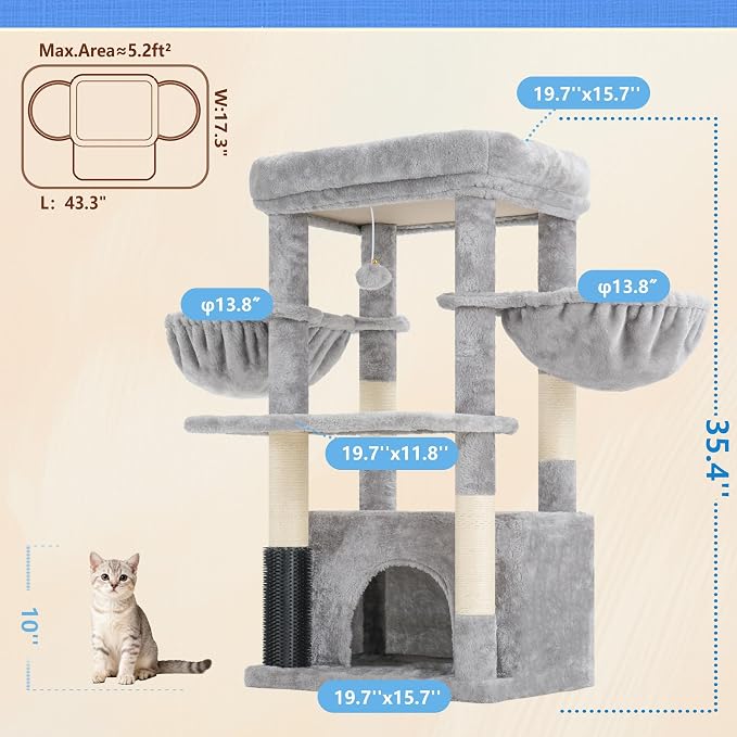 Hey-brother Cat Tree Tower - Image 2