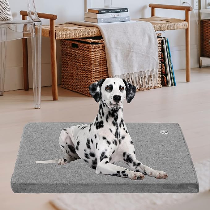 EMPSIGN Stylish Dog Bed Mat Dog Crate Pad Mattress Reversible, Water Proof - Image 5