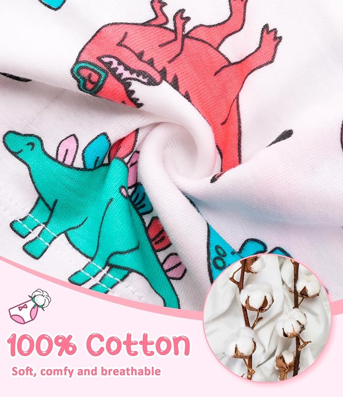Girls and Toddlers 100% Cotton Underwear Tagless Soft Panties Size 2-3T - Image 2