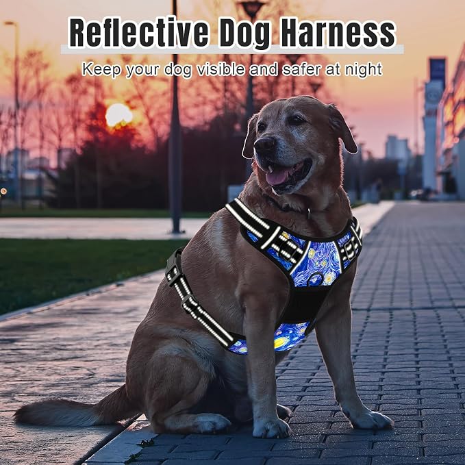 Rnivvi No Pull Dog Harness, Cute Reflective X-Large Sized Puppy Harness - Image 6