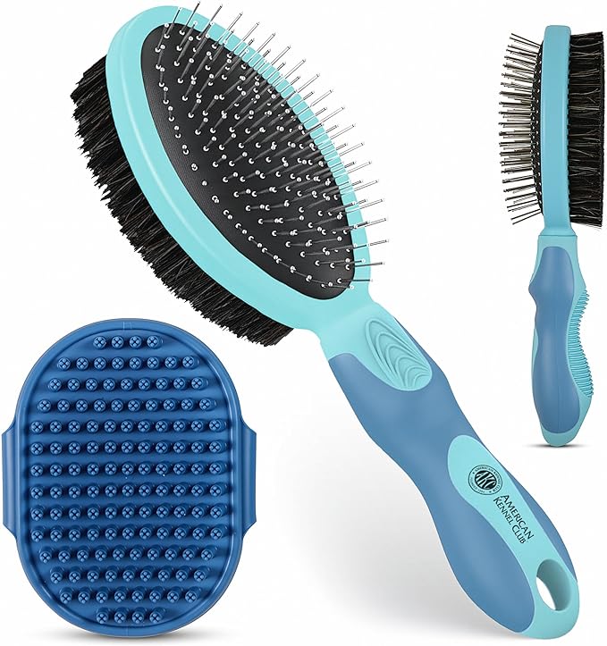 AKC - Double-Sided Grooming Brush by AmericanKennelClub