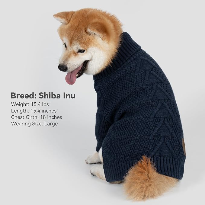 cyeollo 4XL Dog Sweater, Stretchable & Cozy Warm Dog Sweaters - Image 8