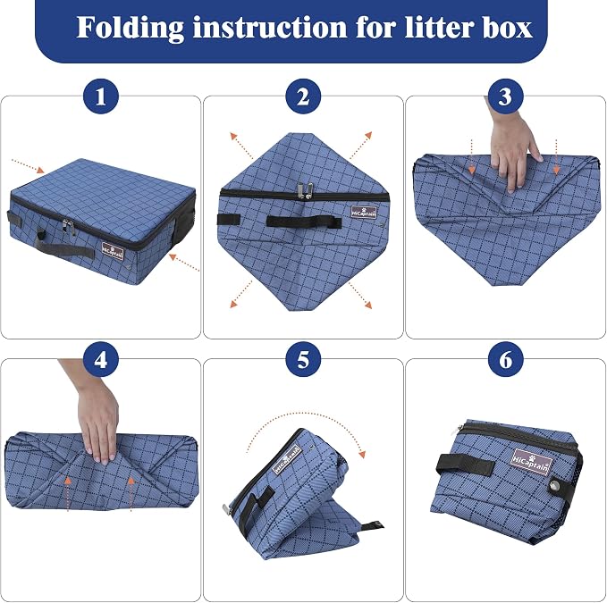 HiCaptain Portable Travel Litter Box - Image 8