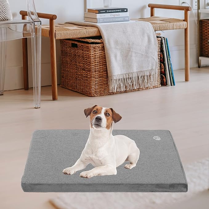 EMPSIGN Stylish Dog Bed Mat Dog Crate Pad Mattress Reversible, Water Proof - Image 5