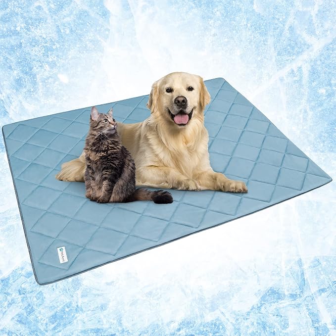 PetAmi Premium Cooling Dog Blanket | Lightweight Fluffy Pet Throw Blanket Bed - Image 8