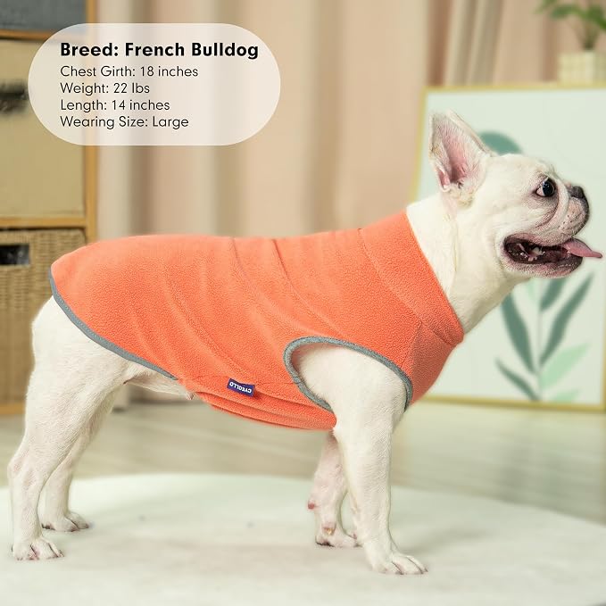 cyeollo 2XL Dog Sweater for Large Dogs Male Female, Reflective Dog Sweatshirt - Image 7