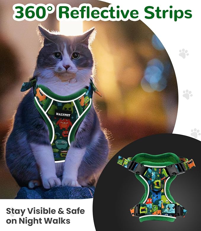 Halypet Cat Harness and Leash Set - Image 7