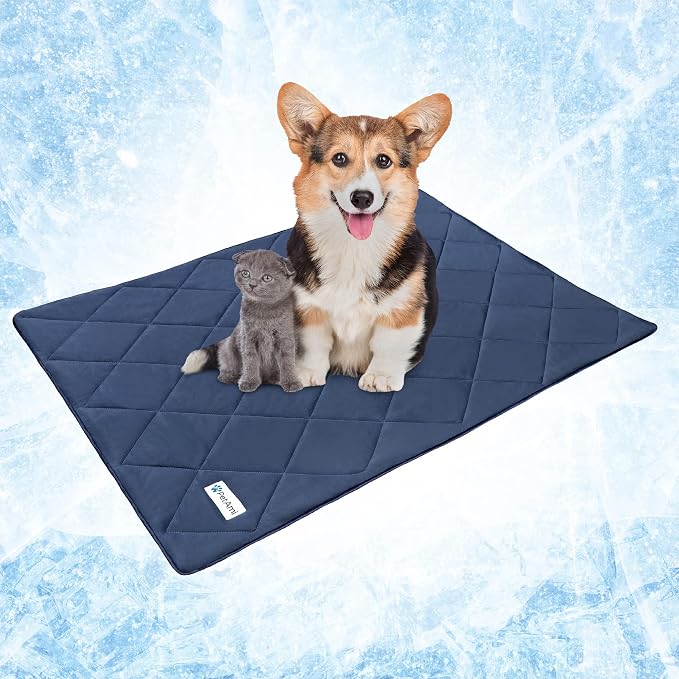 PetAmi Premium Cooling Dog Blanket | Lightweight Fluffy Pet Throw Blanket Bed - Image 8