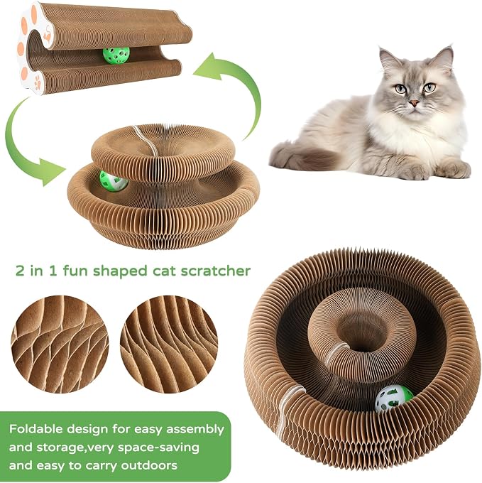 Accordion Magic Organ Cat Scratcher Toys - Image 3