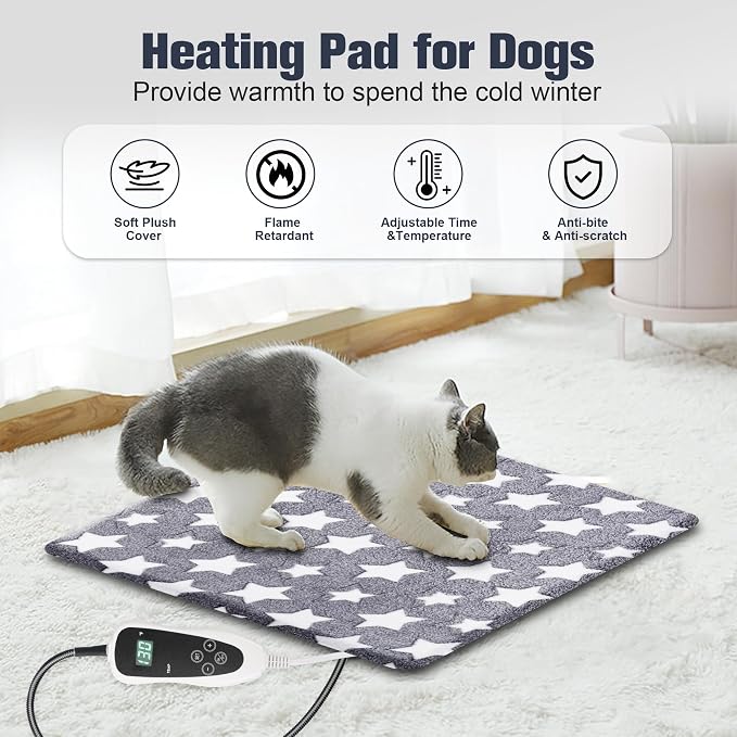 Newget Cat Heating Pad, Waterproof Pet Heating Pad - Image 7