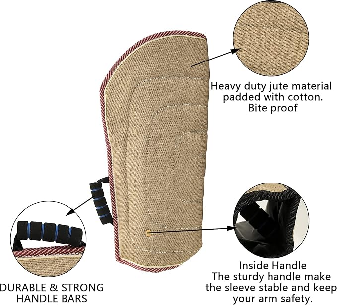 Morezi Dog Bite Sleeve Training Large Dogs, Strong Jute Training Equipment - Image 4
