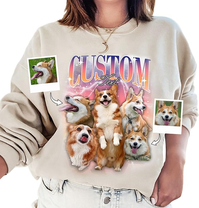 Custom Dad Shirt Personalized Picture T-Shirt by Pikurluv