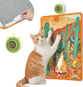 Cat Scratching Mat with Bonus Adhesive Catnip | All-in-One 23.6x15.7 Inch Sisal by Unknown