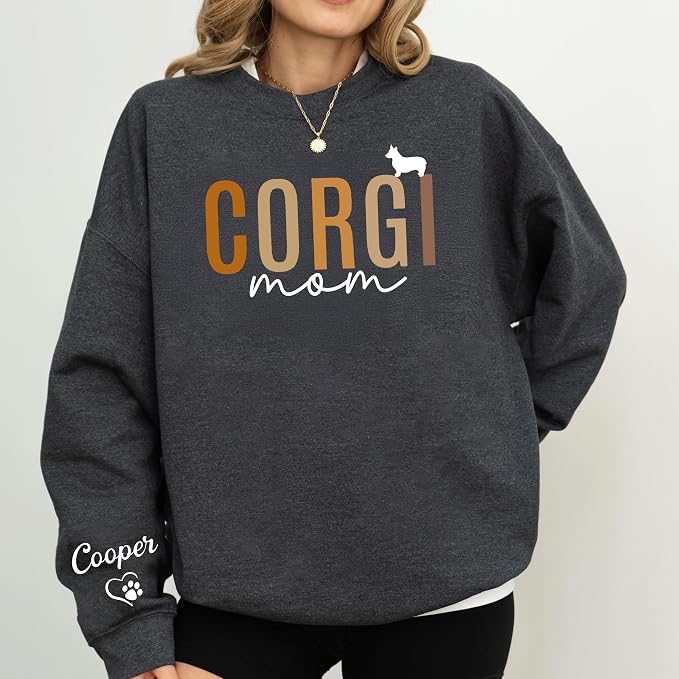 Personalized Dog Sweatshirt for Pet Lovers, Custom Name Crewneck, Cozy Gift for - Image 3