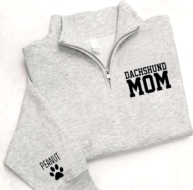 UrbanNEST Custom Dog Mom Sweatshirt, Cute & Cozy Gift - Image 2