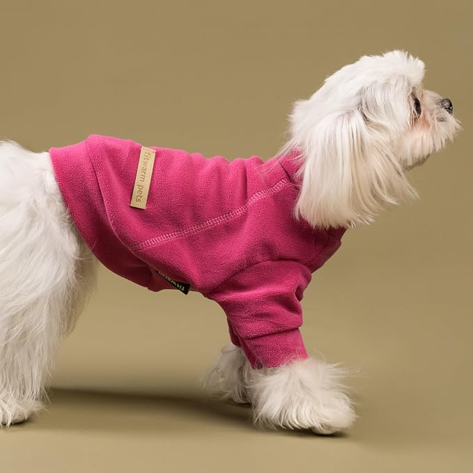 Fitwarm 3 Pack Classic Fleece Dog Sweater, Turtleneck Dog Sweatshirt, Dog - Image 7