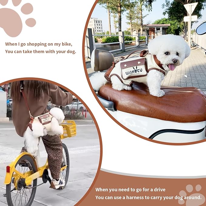 Dog Lift Harness Dog Carrier VES Harness Adjustable Leash - Image 4