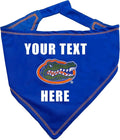 NCAA Florida Gators Personalized Tie Bandana by PETSFIRST