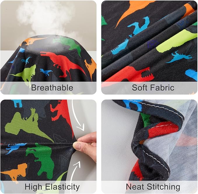 Bienbee Dog Pajamas, 4 Pack Dog Recovery Suit Shedding Suit Cute Soft Puppy - Image 5