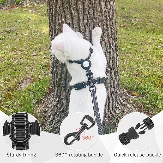 SCENEREAL Cat Harness and Leash Set Escape Proof - Image 5