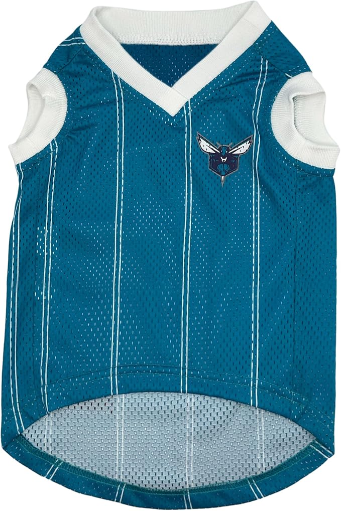Pets First NBA Charlotte Hornets Dog Jersey, X-Small- Tank Top Basketball Pet - Image 2